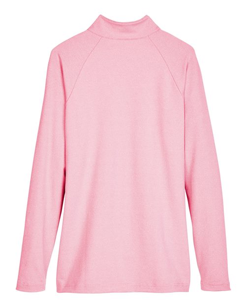 Devon & Jones Women's CrownLux Performance® Clubhouse Micro-Stripe Quarter-Zip Pullover DG480W
