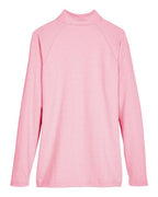 Devon & Jones Women's CrownLux Performance® Clubhouse Micro-Stripe Quarter-Zip Pullover DG480W