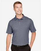 Devon & Jones Men's CrownLux Performance® Address Mélange Polo DG22