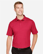 Devon & Jones Men's CrownLux Performance® Address Mélange Polo DG22