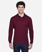 CORE365 Men's Pinnacle Performance Long Sleeve Piqué Polo 88192
