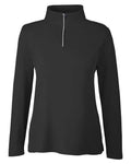 CORE365 Women's Fusion ChromaSoft™ Pique Quarter-Zip Pullover CE405W