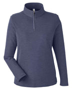 CORE365 Women's Fusion ChromaSoft™ Pique Quarter-Zip Pullover CE405W