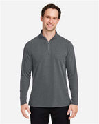 CORE365 Men's Fusion ChromaSoft™ Pique Quarter-Zip Pullover CE405