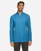 CORE365 Men's Fusion ChromaSoft™ Pique Quarter-Zip Pullover CE405