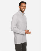 CORE365 Men's Fusion ChromaSoft™ Pique Quarter-Zip Pullover CE405