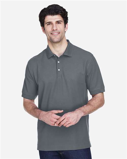 Devon & Jones Men's Pima Piqué Polo D100
