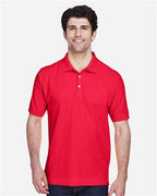 Devon & Jones Men's Pima Piqué Polo D100