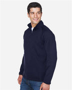 Devon & Jones Unisex Bristol Sweater Fleece Quarter-Zip Pullover DG792