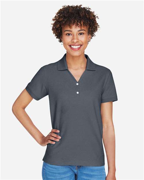 Devon & Jones Women's Pima Piqué Polo D100W