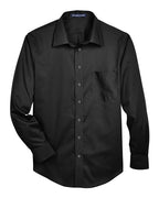 Devon & Jones Men's Crown Collection® Solid Stretch Twill Woven Dress Shirt DG530