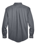 Devon & Jones Men's Crown Collection® Solid Stretch Twill Woven Dress Shirt DG530