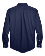 Devon & Jones Men's Crown Collection® Solid Stretch Twill Woven Dress Shirt DG530