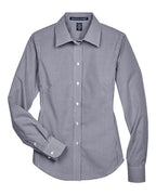 Devon & Jones Women's Crown Collection® Gingham Check Woven Dress Shirt D640W