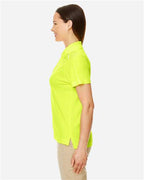 CORE365 Women's Radiant Performance Piqué Polo with Reflective Piping 78181R