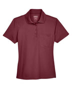 CORE365 Women's Origin Performance Piqué Polo with Pocket 78181P