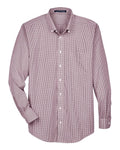 Devon & Jones Men's Crown Collection® Gingham Check Woven Dress Shirt D640