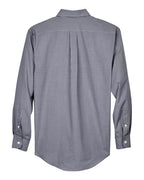 Devon & Jones Men's Crown Collection® Gingham Check Woven Dress Shirt D640