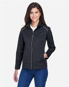 CORE365 Women's Techno Lite Three-Layer Knit Tech-Shell CE708W