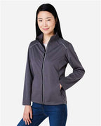CORE365 Women's Techno Lite Three-Layer Knit Tech-Shell CE708W