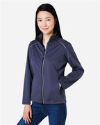 CORE365 Women's Techno Lite Three-Layer Knit Tech-Shell CE708W