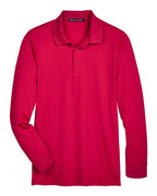 Devon & Jones Men's CrownLux Performance® Plaited Long Sleeve Polo DG20L