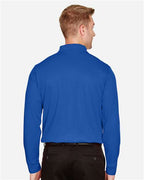 Devon & Jones Men's CrownLux Performance® Plaited Long Sleeve Polo DG20L