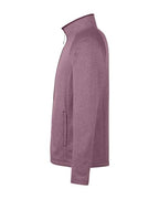 CORE365 Men's Venture Heathered Stripe Full-Zip Jacket CE72