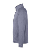 CORE365 Men's Venture Heathered Stripe Full-Zip Jacket CE72