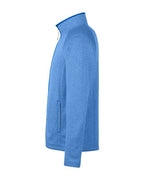 CORE365 Men's Venture Heathered Stripe Full-Zip Jacket CE72