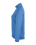 CORE365 Women's Venture Heathered Stripe Quarter-Zip Pullover CE73W