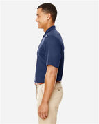 CORE365 Men's Radiant Performance Piqué Polo with Reflective Piping 88181R