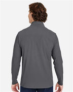 Devon & Jones Men's CrownLux Performance® Windsor Welded Quarter-Zip Pullover DG410