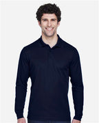 CORE365 Men's Tall Pinnacle Performance Long Sleeve Piqué Polo 88192T