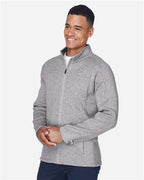 Devon & Jones Men's Bristol Full-Zip Sweater Fleece Jacket DG793