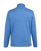 CORE365 Men's Venture Heathered Stripe Quarter-Zip Pullover CE73