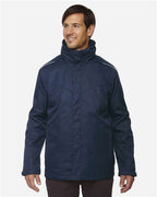 CORE365 Men's Tall Region 3-in-1 Jacket with Fleece Liner 88205T