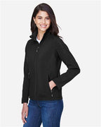 CORE365 Women's Cruise Two-Layer Fleece Bonded Soft Shell Jacket 78184