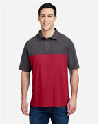 CORE365 Men's Fusion ChromaSoft™ Colorblock Polo CE112C