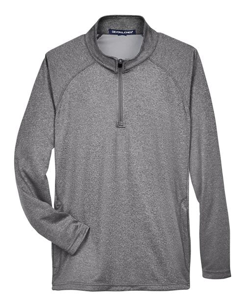 Devon & Jones Men's Stretch Tech-Shell® Compass Quarter-Zip Pullover DG440