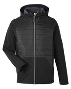 CORE365 Unisex Techno Lite Hybrid Hooded Jacket CE808
