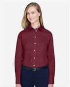 Devon & Jones Women's Crown Collection® Broadcloth Woven Dress Shirt D620W