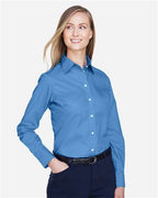 Devon & Jones Women's Crown Collection® Broadcloth Woven Dress Shirt D620W