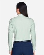 Devon & Jones Women's Crown Collection® Banker Stripe Woven Dress Shirt D645W