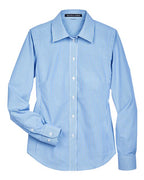 Devon & Jones Women's Crown Collection® Banker Stripe Woven Dress Shirt D645W