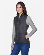 CORE365 Women's Prevail Packable Puffer Vest CE702W