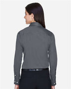 Devon & Jones Women's Crown Collection® Solid Stretch Twill Woven Dress Shirt DG530W