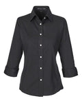 Devon & Jones Women's Perfect Fit™ Three-Quarter Sleeve Stretch Poplin Dress Shirt DP625W