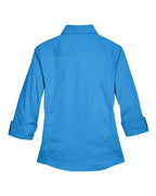 Devon & Jones Women's Perfect Fit™ Three-Quarter Sleeve Stretch Poplin Dress Shirt DP625W