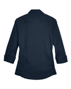 Devon & Jones Women's Perfect Fit™ Three-Quarter Sleeve Stretch Poplin Dress Shirt DP625W